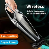 cheap Vacuum Cleaners-Car Vacuum Cleaner Dry and Wet Dual Mini Wireless Car Vacuum Cleaner Handheld Charging High Power Vacuum Cleaner