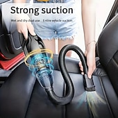 cheap Vacuum Cleaners-Car Vacuum Cleaner Dry and Wet Dual Mini Wireless Car Vacuum Cleaner Handheld Charging High Power Vacuum Cleaner