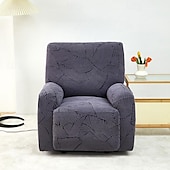 billiga Vilstol och länstol-jacquard fåtölj överdrag överdrag lazyboy överdrag soffstolsöverdrag 4-delade set, halkfri vilstol med förvaringsfickor möbelskydd för vardagsrum