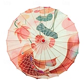 cheap Mr &amp; Mrs Wedding-Silk Cloth Parasol (33-inch Peony) - Chinese Japanese Style Paper Umbrella - For Weddings And Personal Sun Protection Asdf Christmas