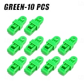 お買い得  キャンプ用品-10 個プッシュプルテントクリップテントアタッチメントクリップ屋外キャンプテントフック防風ストラップバーブクリップ