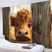 baratos tapeçarias de animais-praia iaque óculos de sol pendurado tapeçaria arte da parede grande tapeçaria mural decoração fotografia pano de fundo cobertor cortina casa quarto sala de estar decoração