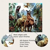 billige dyretepper-dinosaur world wall gobelin art decor teppe gardin henger hjem soverom stue dekorasjon