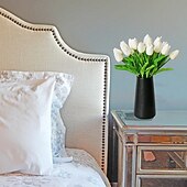 levne Umělé rostliny a květiny-Umělá květina tulipán z pu, realistická simulace tulipánu pro domácí dekoraci, svatební umělá květina, měkký dotek, elegantní aranžmá z umělých tulipánů