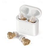 cheap Personal Care Electronics-Invisible Noise Reduction Hearing AidRechargeable Sound Amplifier for the ElderlyHearing AidRechargeable CompartmentAccessories