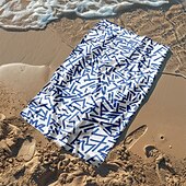 זול סטים של מגבות חוף-סדרת מגבות חוף אוקיינוס 100% מיקרו סיבי שמיכות נוחות גדולות 80 ס&quot;מ x 160 ס&quot;מ הדפסת 3 ממדית מגבת מגבת רחצה בדוגמת ים שמיכת סדין חוף