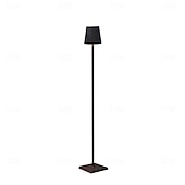 cheap Table Lamps-Aluminum Dimming Floor Lamp Rechargeable Standing Lamp Indoor Bedroom Living Room Atmosphere Desk Lamp Type-C