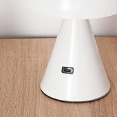 preiswerte Tischlampen-Morden LED-Tischlampe aus Metall mit Retro-Farbdimmung, minimalistische Vintage-Ambientelampe im europäischen Stil für Schlafzimmer