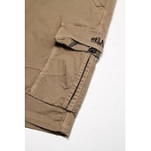 voordelige Klassiek-Voor heren Cargoshorts korte broek Wandelshorts Meerdere zakken Effen Buitensporten Streetwear Cargoshorts Korte broeken Leger groen Licht Grijs