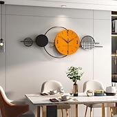 olcso Faldekoráció-órák fény luxus modern minimalista órák otthoni étterem fali dekorációk falfestmény kreatív nappali faliórák 80*29cm 100*40cm