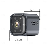 ieftine Camere Rețea IP Interior-HD cu viziune nocturnă mini cameră dv portabilă pentru călărie în aer liber, telefon mobil cu unghi larg, cameră wifi, înregistrator de poliție pentru aplicarea legii