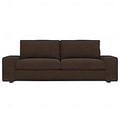baratos Cobertura de Sofa-Capa de Sofá de Veludo de 3 Lugares Colcha de Veludo em Cor Sólida