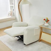 billiga Vilstol och länstol-jacquard fåtölj överdrag överdrag lazyboy överdrag soffstolsöverdrag 4-delade set, halkfri vilstol med förvaringsfickor möbelskydd för vardagsrum