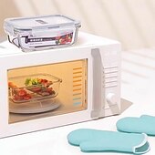 economico Stoccaggio cucina-Contenitore Per Il Pranzo In Vetro Borosilicato Ad Alto Contenuto Di Contenitori Per La Preparazione Dei Pasti Contenitori Per Alimenti In Vetro Con Coperchi Per La Cucina &amp; organizzazione