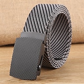 cheap Men&#039;s Belt-Men&#039;s Belt Nylon Belt Waist Belt Yellow Blue Alloy Durable Adjustable Plain Outdoor Daily