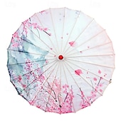 cheap Mr &amp; Mrs Wedding-Silk Cloth Parasol (33-inch Peony) - Chinese Japanese Style Paper Umbrella - For Weddings And Personal Sun Protection Asdf Christmas
