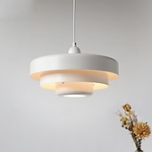 preiswerte Pendelleuchte-LED-Kronleuchter, Deckenleuchte, Macaron, Retro-Aluminium, nordischer Stil, Café-Bar, warmes Licht, 1 Licht, 110–120 V, 220–240 V