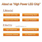 abordables Accesorios LED-Lámpara LED COB de alta potencia, 2 uds., chip blanco cálido, blanco natural y blanco para foco de luz de inundación diy, dc30-34v
