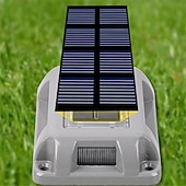 economico Luci a terra-Luci solari per vialetto, lampada da ponte per passerella Lampada a LED per gradini per scale esterne ad energia solare per cortile, patio, giardino