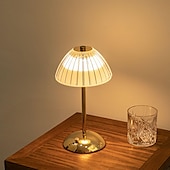 preiswerte Tischlampen-Kristall-Tischlampe, modern, minimalistisch, Touch, 3-farbig, stufenlose Dimmung, wiederaufladbar über USB, mit weichem Licht und langlebigem Akku