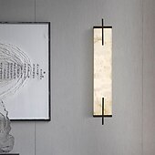 cheap LED Wall Lights-Led Wall Marble Lighting, Indoor Living Room Decor Light Fixture, Bedroom Bedside Hallway Headboard Lamps,Warm White 60/80cm 85-265V
