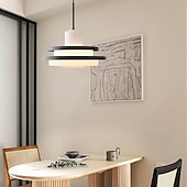 cheap Pendant Lights-LED Pendant Light Glass Metal Middle Century Bauhaus Equator 36cm Glass Hanging Lamps 110-240V