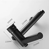 رخيصةأون حنفيات المطبخ LED-حنفية حوض الاستحمام - الحديث المعاصر مطلي تركيب الحائط صمام سيراميكي Bath Shower Mixer Taps