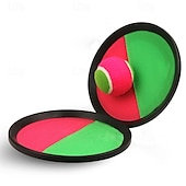 economico Anti-stress-Set di 9 giochi di cattura della palla, set di giochi di lancio, paddle, lancio e cattura della palla, giocattoli da spiaggia, cortile all&#039;aperto, prato, lancio, set appiccicoso