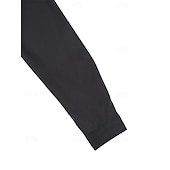 billiga midi svart klänning-skjortklänning för kvinnor fritidsklänning skiftklänning midiklänning utomhus vinterklänning daglig polyester elegant ledig skjortkrage ficka rullad manschett långärmad sommar vinter höst vår 2023 lös passform röd
