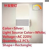 お買い得  屋外の壁のライト-温白色 アルミ 1個 36 W