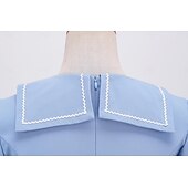 voordelige Jurken-Jaren '50 Retro vintage Middag Swing Jurk Flare Jurk Korte mouwen Wijd uitlopend Kostuum Dames Carnaval Valentijnsdag Casual Schoolfeest Retro themafeest Volwassenen Kleding Lente zomer