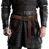 billige Tilbehør og mer-Punk og gotisk Kostymer i middelalderstil Renessanse Cosplay kostyme Midjebelte Knekt Viking Keltisk ridder Herre Dame Viking Halloween Karneval Maskerade Ytelse Stadie LARP Voksne Belte Midjebelte