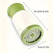 economico Utensili e gadget da cucina-Macinaspezie multiuso in acciaio inossidabile, erbe resistenti e facili da pulire &amp; macinapepe per una cucina saporita in casa e al ristorante