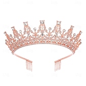 cheap Hair Styling Accessories-Luxury Queen&#039;s Crown Wedding Banquet Party Pan Hair Crown Water Diamond Hair Accessories Bride Crown Headband