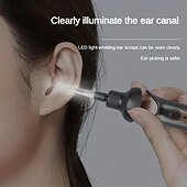 cheap Ear Care &amp; Eye Care-Luminous Electric Earpick Ear Cleaning Tool Set