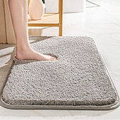 economico Tappetini e tappeti-tappetino da bagno antiscivolo, tappetini da bagno extra morbidi e assorbenti, tappetino antiscivolo lavabile per pavimento del bagno, vasca, doccia