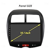cheap Car Multimedia Players-Car Radio Multimedia Video Player Android 11 2 din DVD Carplay Navi GPS for Mitsubishi ASX 2010-2018