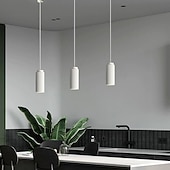 economico Design del Cilindro-lanterna a sospensione 1 luce 7 cm lampada a sospensione design metallo moderno 110-120v 220-240v
