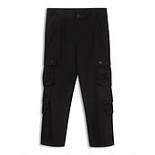 cheap Cargo Pants-Men's Cargo Pants Cargo Trousers Trousers Tactical Work Pants Straight Leg Flap Pocket Plain Comfort Breathable Full Length Outdoor Work Basic Tactical Black Army Green Inelastic