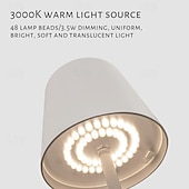 cheap Table Lamps-Aluminum Dimming Floor Lamp Rechargeable Standing Lamp Indoor Bedroom Living Room Atmosphere Desk Lamp Type-C