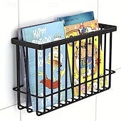 cheap Kitchen Storage-2pcs Storage Racks Metal Wire Storage Basket Wall Hanging Basket Wall Mounted Organizer Basket for kitchen Office Pantry Bathroom Cabinet Kitchen Organizers and Storage Kitchen Accessories