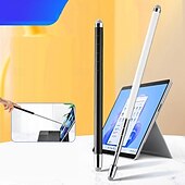 cheap Stylus Pens-4-Section Scalable Capacitive pen For Universal for all touch screen tablets Portable New Design 2 in 1 stylus Aluminum Alloy ABS