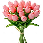levne Umělé rostliny a květiny-Umělá květina tulipán z pu, realistická simulace tulipánu pro domácí dekoraci, svatební umělá květina, měkký dotek, elegantní aranžmá z umělých tulipánů