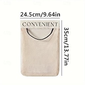 economico Stoccaggio cucina-supporti per sacchetti di plastica, supporto per sacchetti della spesa di grande capacità, supporto per sacchetti di plastica sospesi in rete per riporre i sacchetti di plastica della cucina