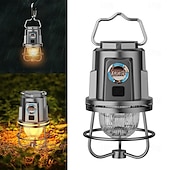cheap Flashlights &amp; Camping Lights-Rechargeable Camping Lantern Rechargeable Portable Tent Light IPX4 Waterproof Outdoor Lighting Accessory for Hiking Fishing  Outdoor CampingTent Decoration 1PC