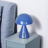 preiswerte Tischlampen-Morden LED-Tischlampe aus Metall mit Retro-Farbdimmung, minimalistische Vintage-Ambientelampe im europäischen Stil für Schlafzimmer