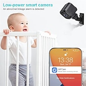 levne Pokojové infračervené kamery-IP kamera 1080P HD Mini WIFI Detekce pohybu Noční vidění Vevnitř Venkovní Podpěra, podpora