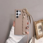 cheap Samsung Cases-Phone Case For Samsung Galaxy S24 Ultra Plus S23 Ultra Plus S22 Plus  Ultra A55 A35 A25 A15 5G A54 A34 A14 A53 A33 A23 A13 A22 S25 Ultra for Women Girl with Stand Holder Ring Holder with Lanyard Retro