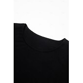 economico Maglie lunghe-T-shirt tunica da donna semplice moda base a maniche lunghe collo rotondo tops lunghi casual quotidiano fine settimana tunica fluida nera bianca rossa autunno e inverno