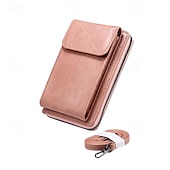 economico borsa per telefono universale-borsa per cellulare con tracolla per donna in pelle moda casual